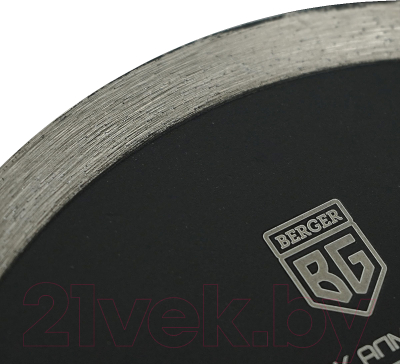 Отрезной диск алмазный BERGER Несегментный 250x1.8x25.4мм адаптер 22.23мм / BG1611