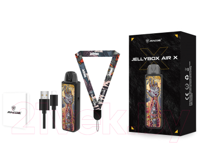 Электронный парогенератор Rincoe Jellybox Air X Kit (Carbon Black)