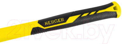 Молоток BERGER Слесарный кованый 800г / BG1515 (фиберглассовая рукоятка)