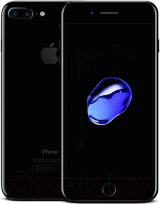 Смартфон Apple iPhone 7 Plus 128GB / 2CMN4V2 восстановленный Breezy Грейд C (Jet Black)