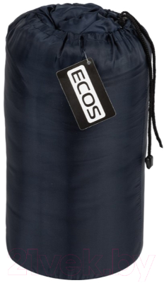 Спальный мешок ECOS СМ002 / 105658 (темно-синий)