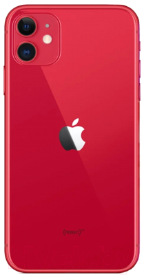 Смартфон Apple iPhone 11 128GB / 2CMWM32 восстановленный Breezy Грейд C (красный)