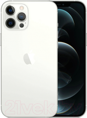 Смартфон Apple iPhone 12 Pro 128GB / 2CMGML3 восстановленный Breezy Грейд C (серебристый)