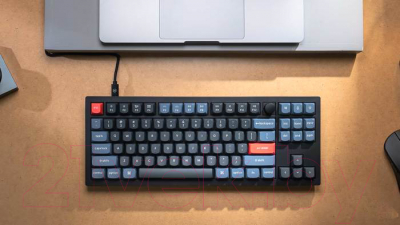 Клавиатура Keychron V3 Carbon Black RGB Hot-Swap K Pro Brown Switch / V3-B3-RU