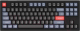 Клавиатура Keychron V3 Carbon Black RGB Hot-Swap Keychron K Pro Red Switch /V3-B1-RU - 