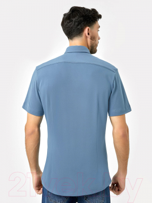 Рубашка Mark Formelle 111841 (р.100-170/176, серо-синий)