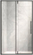 Душевая дверь Veconi 110x195 / VN34B-110-01-C7 (стекло прозрачное/черный) - 