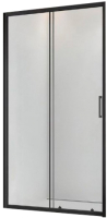 Душевая дверь Veconi 110x185 / VN46B-110-01-C5 (стекло прозрачное/черный) - 
