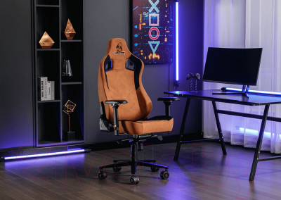 Кресло геймерское Evolution Project A Fabric (коричневый)