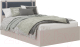 Полуторная кровать Аквилон Чарли №1200М (кашемир) - 