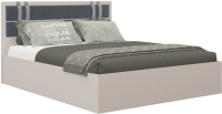Двуспальная кровать Аквилон Чарли №16М (кашемир) - 