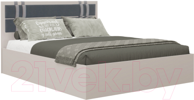 Двуспальная кровать Аквилон Чарли №16М (кашемир)