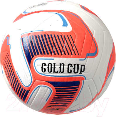 Футбольный мяч Gold Cup Nord (белый/оранжевый)