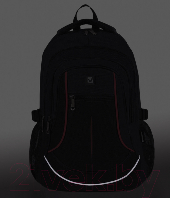 Школьный рюкзак Brauberg High School / 271651 (черный/красный)