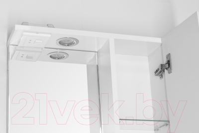 Шкаф с зеркалом для ванной Style Line Канна 50 (с подсветкой)