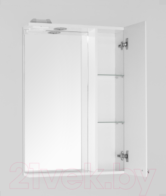 Шкаф с зеркалом для ванной Style Line Канна 60 (с подсветкой)