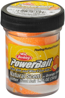 Прикормка рыболовная Berkley Fishing PowerBait Trout Bait Fruits Orange Soda / 1546779 (50г) - 