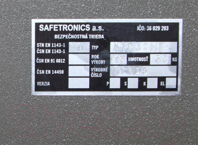 Мебельный сейф SAFEtronics NTR 22E