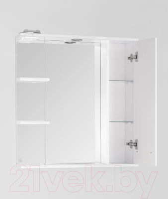 Шкаф с зеркалом для ванной Style Line Крокус 70 (с подсветкой)