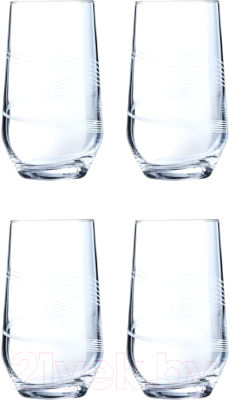 Набор стаканов Cristal d'Arques Intense Q0722 (4шт)