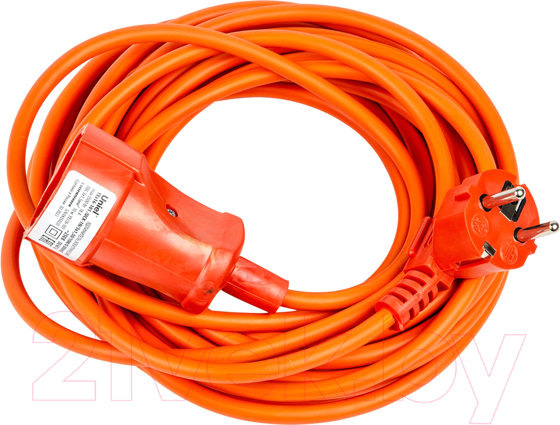 Удлинитель Uniel YXз16-101 /UCK-1N/3x1.50/10M/O / UL-00010796