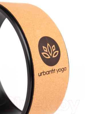 Колесо для йоги UrbanFit Пробковое / 394362