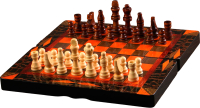 Набор настольных игр Sima-Land 3 в 1 Ламиран: шахматы, шашки, нарды / 3635884 - 