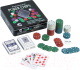 Набор для покера Sima-Land Карты 2 колоды, фишки 100шт / 411282 - 
