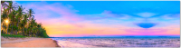 Фотофасад Arthata Пляж, пальмы, море / FotoSetka-600-116 (600x156) - 