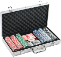 Набор для покера Sima-Land Карты 2 колоды, фишки 300шт / 452696 - 