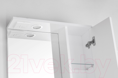 Шкаф с зеркалом для ванной Style Line Венеция 55см (с подсветкой)