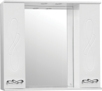 Шкаф с зеркалом для ванной Style Line Венеция 100см (с подсветкой) - 