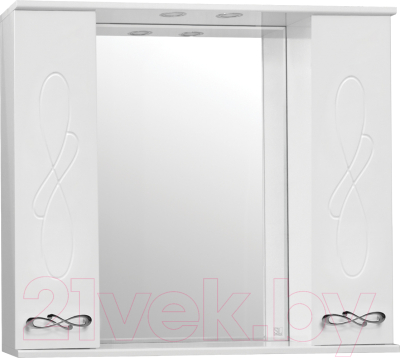 Шкаф с зеркалом для ванной Style Line Венеция 100см (с подсветкой)