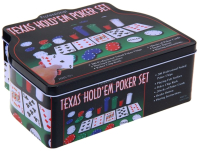 Набор для покера Sima-Land Карты 2 колоды, фишки 200шт / 452702 - 