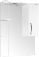 Шкаф с зеркалом для ванной Style Line Неаполь 75 (с подсветкой) - 