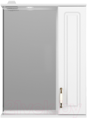Шкаф с зеркалом для ванной Style Line Олеандр-2 60 (с подсветкой)