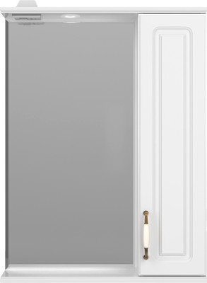 

Шкаф с зеркалом для ванной, Олеандр-2 70