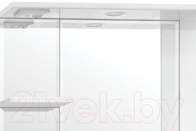 Шкаф с зеркалом для ванной Style Line Олеандр-2 70 (с подсветкой)