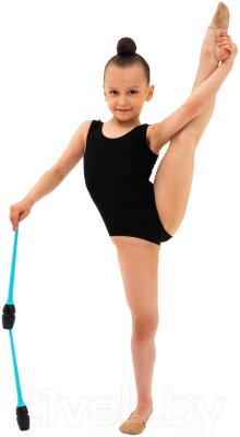 Булавы для художественной гимнастики Grace Dance 9247560 (черный/голубой)