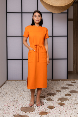 Платье Romgil ТЗ841ЛФ (р.170-92-98, оранжевый)