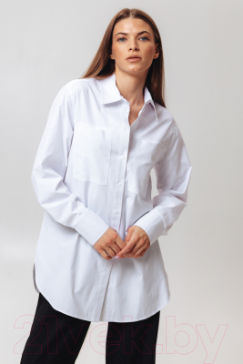Рубашка Romgil ТК118ДХ (р.170-96-104, белый)