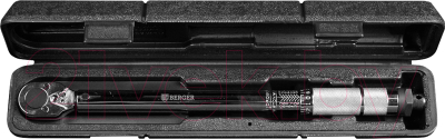 Гаечный ключ BERGER Динамометрический щелчкового типа 3/8" 19-110Нм / BG2156 
