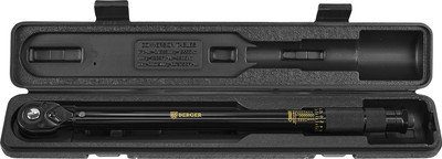 

Гаечный ключ, Динамометрический щелчкового типа 1/2" 28-210Нм / BG2158