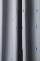Комплект штор Pasionaria Флэш 290x260 с подхватами (серый) - 