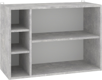 Полка-ячейка Кортекс-мебель КМ 25 (бетон) - 