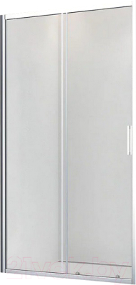 Душевая дверь Veconi 100x185 / VN46-100-01-C5 (стекло прозрачное/хром)