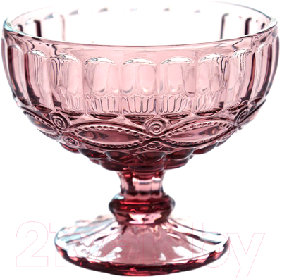 Набор креманок Lenardi 588-436 (6шт, розовый)
