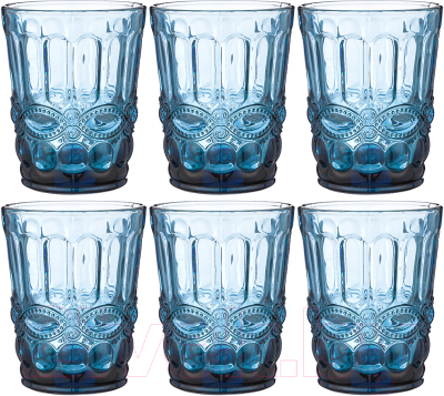 Набор стаканов Lenardi 588-440 (6шт, синий)