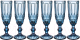 Набор бокалов Lenardi 588-443 (6шт, синий) -