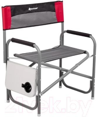 Кресло складное Nisus Maxi / N-DC-95200T-M-GRD (серый/красный/черный)